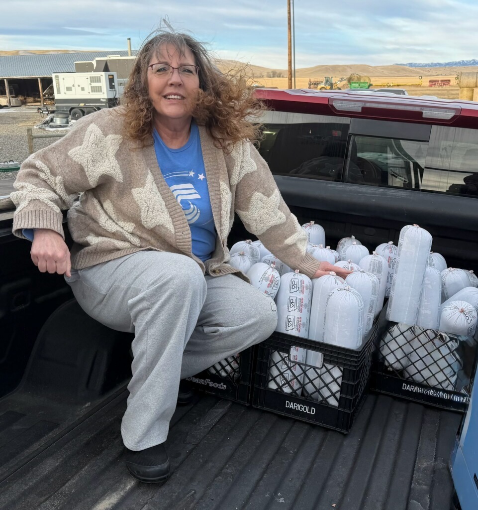 Steinbeisser Ranch meat donation to Sidney Public Schools
