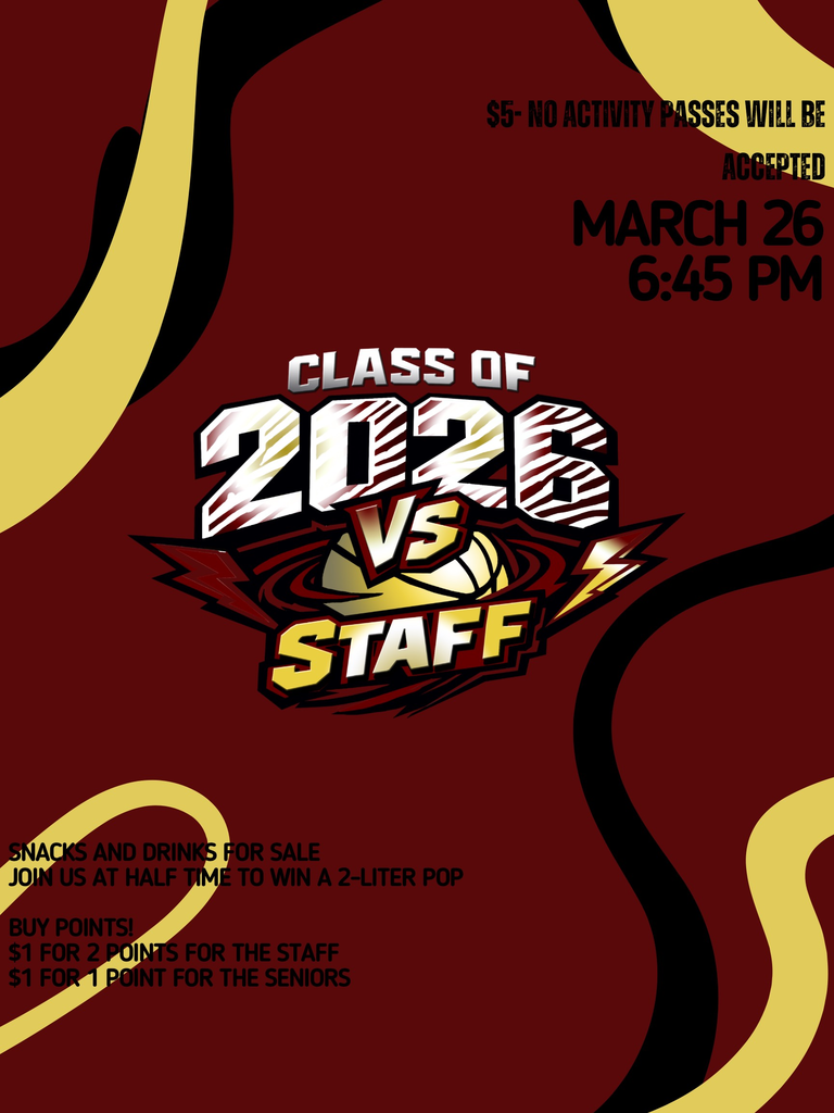 Senior vs. Staff Basketball Game Information