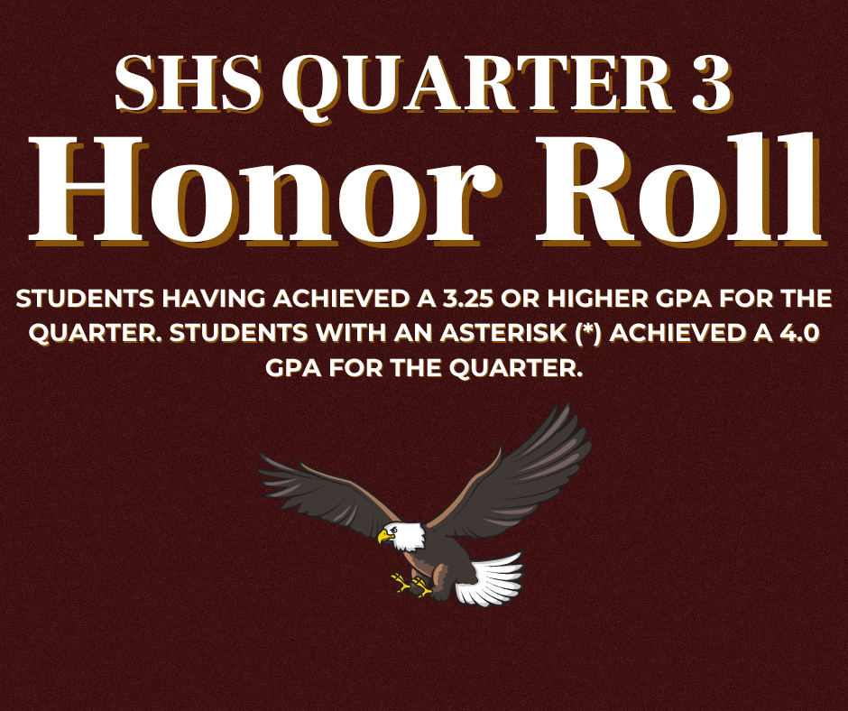HS Q3 Honor Roll Students