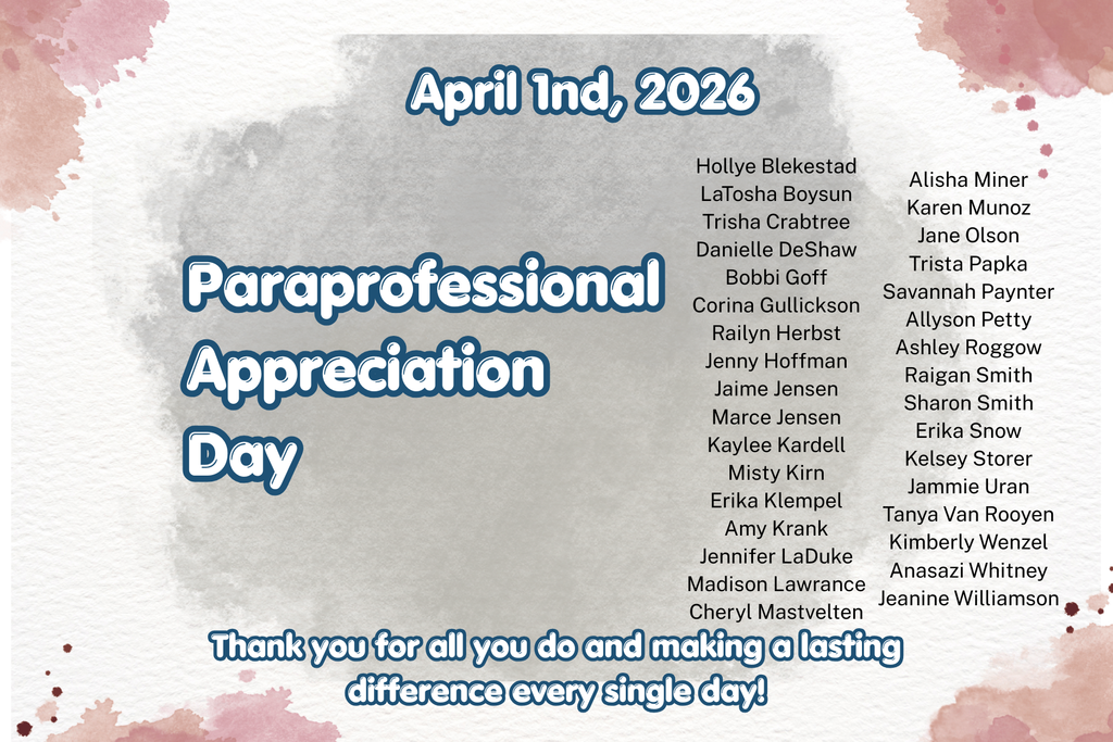 Paraprofessional Appreciation Day