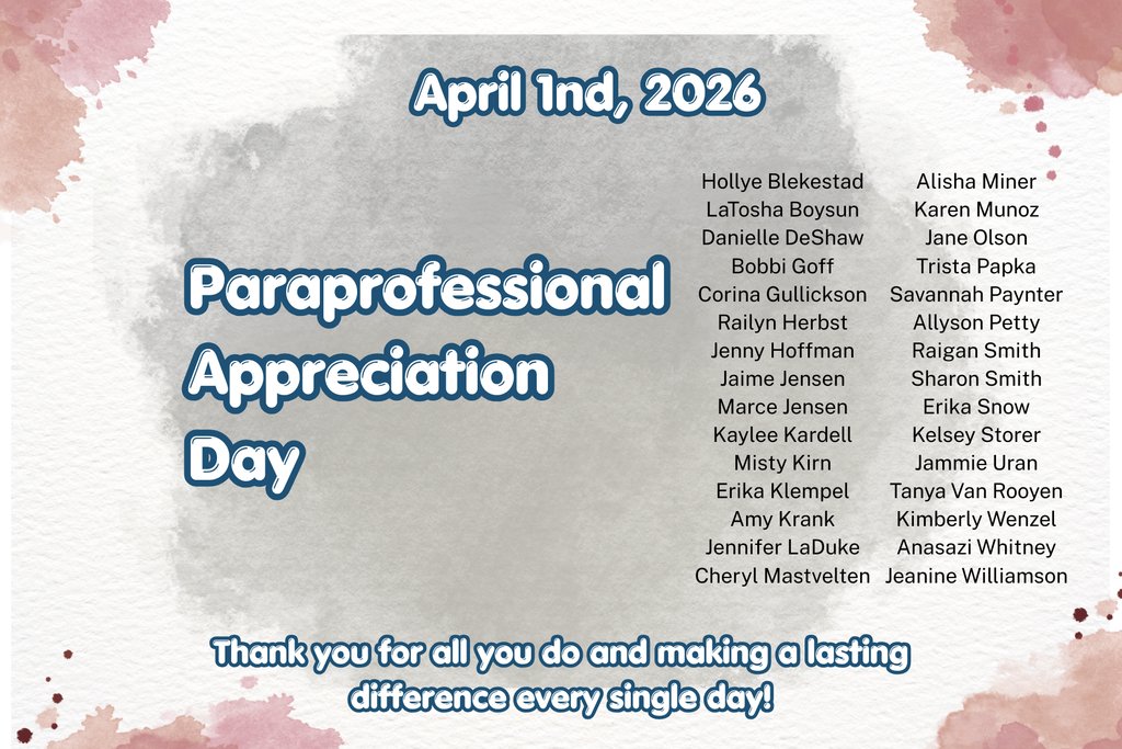 Paraprofessional Appreciation Day