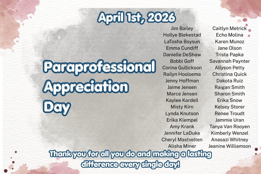 Paraprofessional Appreciation Day