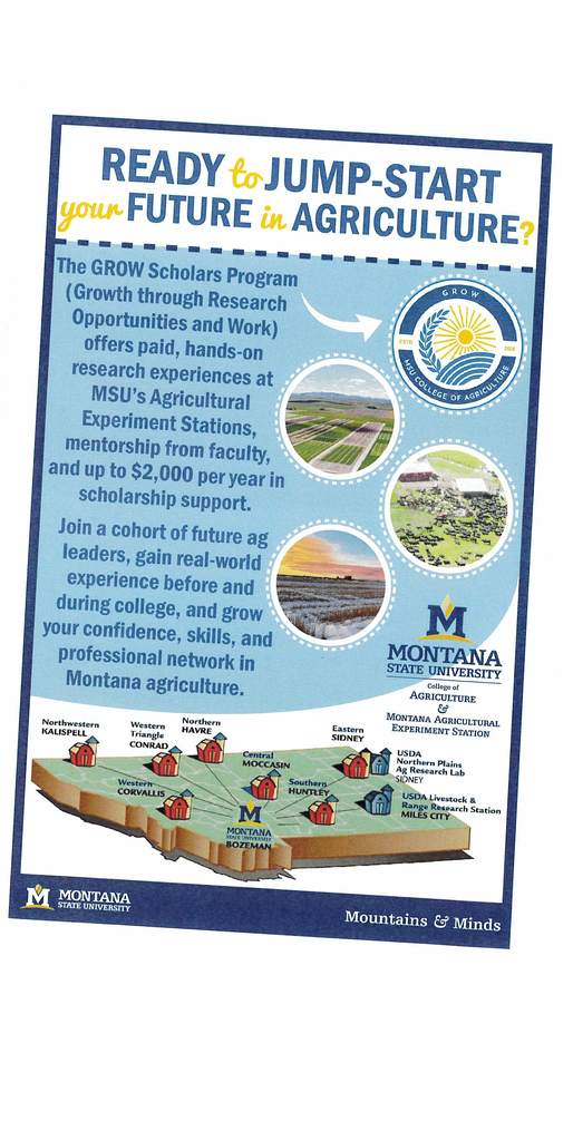 MSU Research Center is looking for summer help for their field experiments