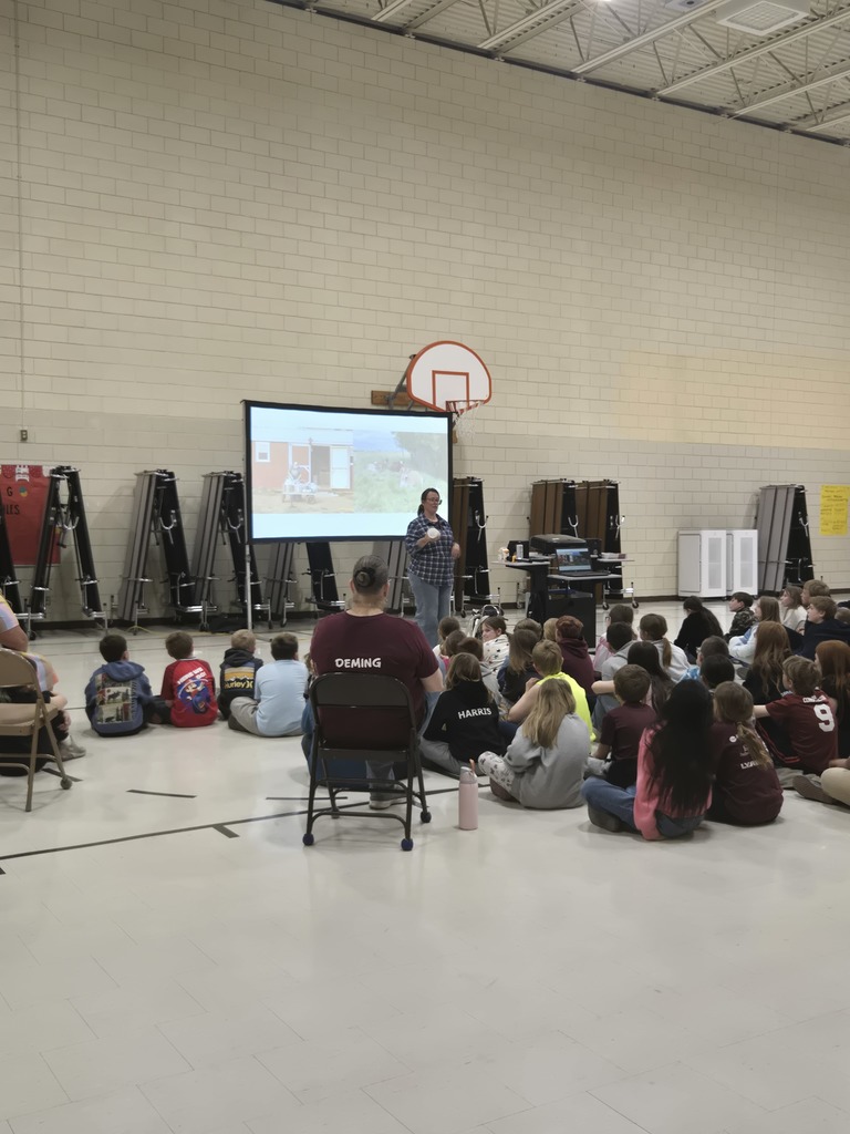 Hayley Darnielle visited with students about her micro dairy