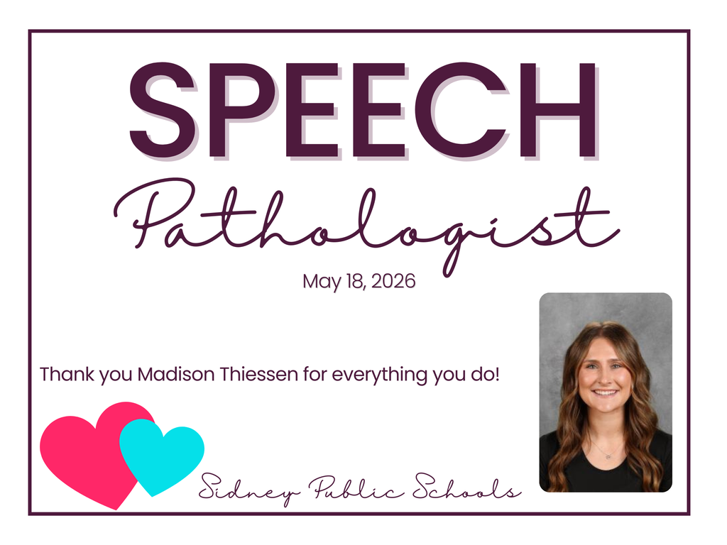 Speech Pathologist Day. Madison Thiessen