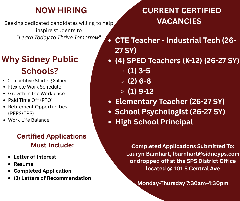 Certified job openings