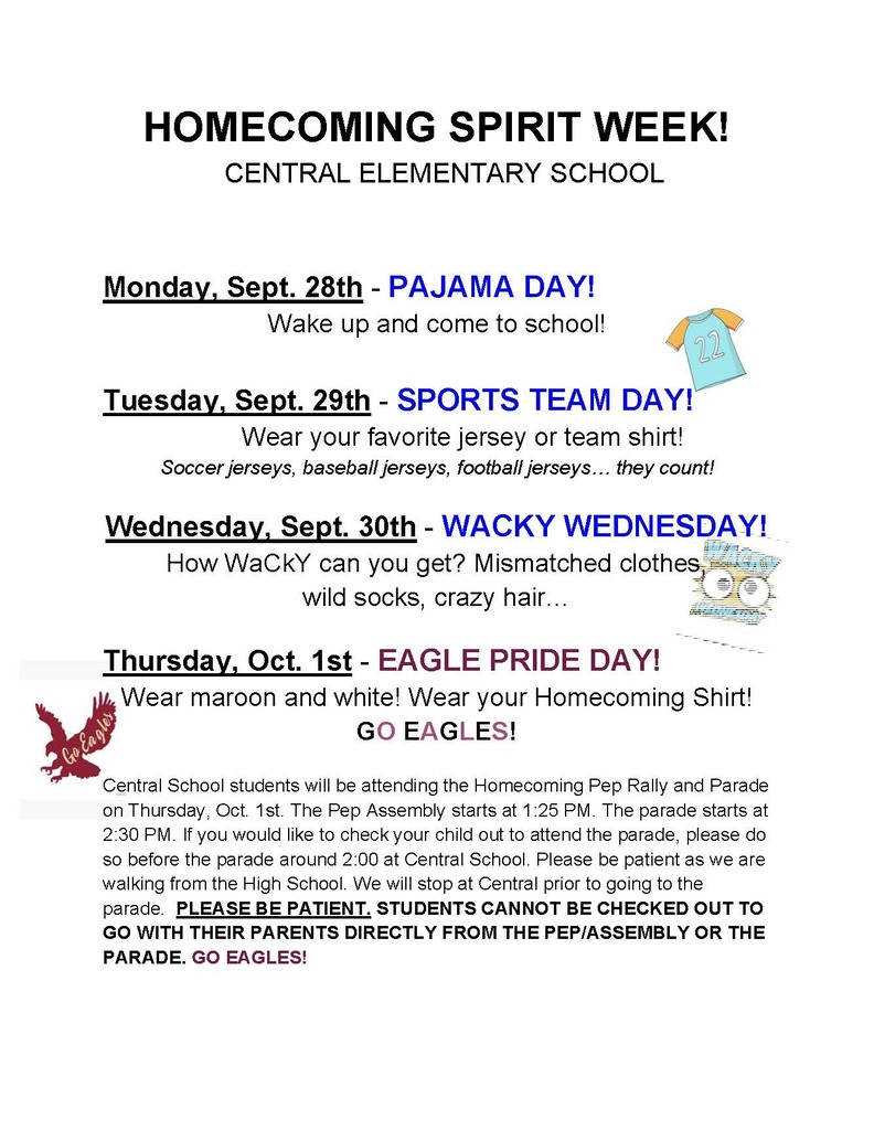 Homecoming Spirit Week!!! 🦅