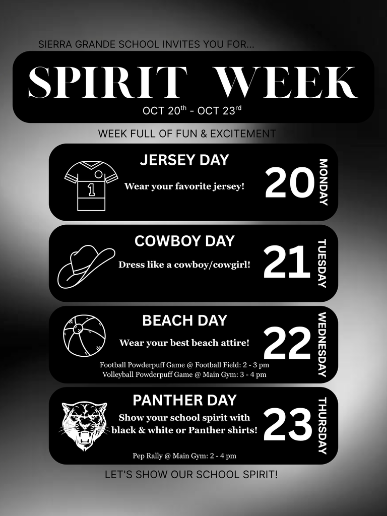 HOCO Spirit Week