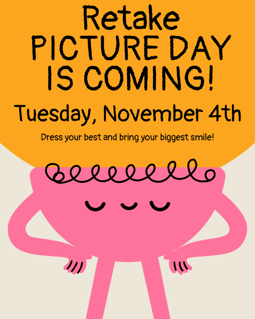 retake picture day nov 4th