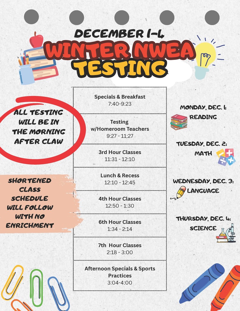 Winter NWEA Flyer