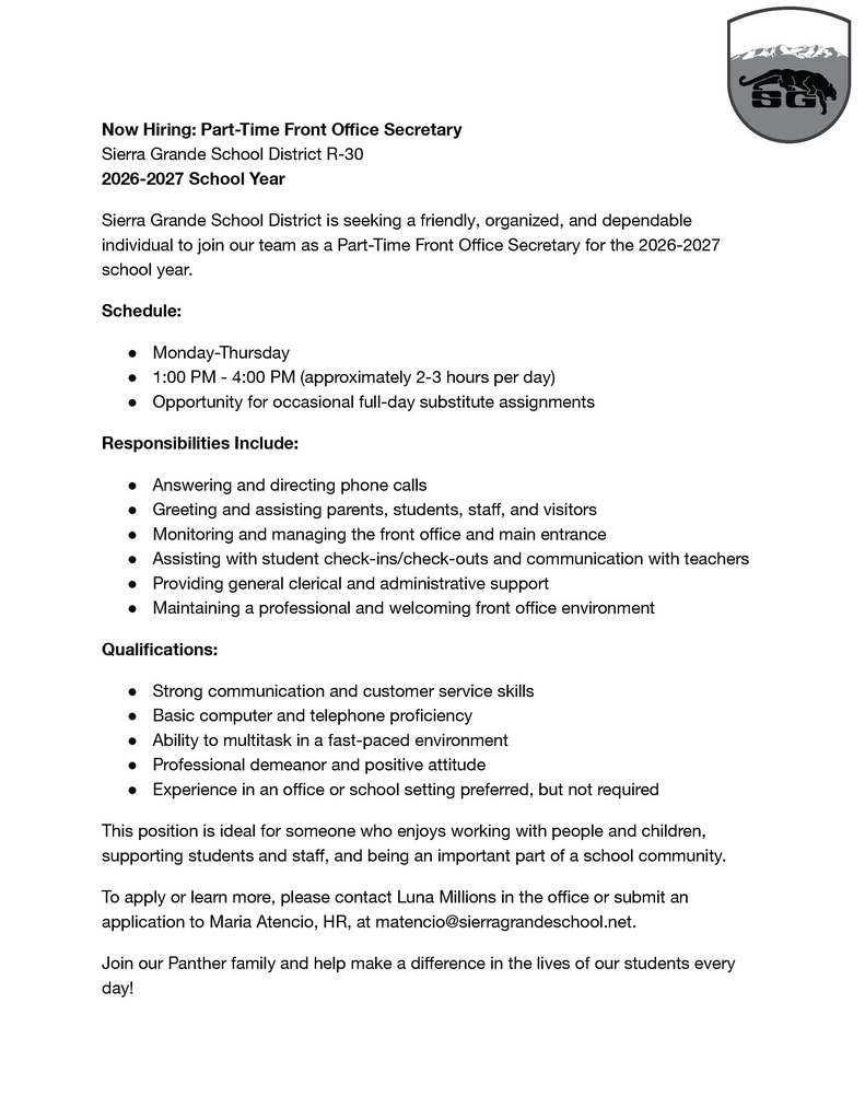 now hiring