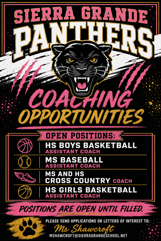 Coaching opportunities at at Sierra Grande