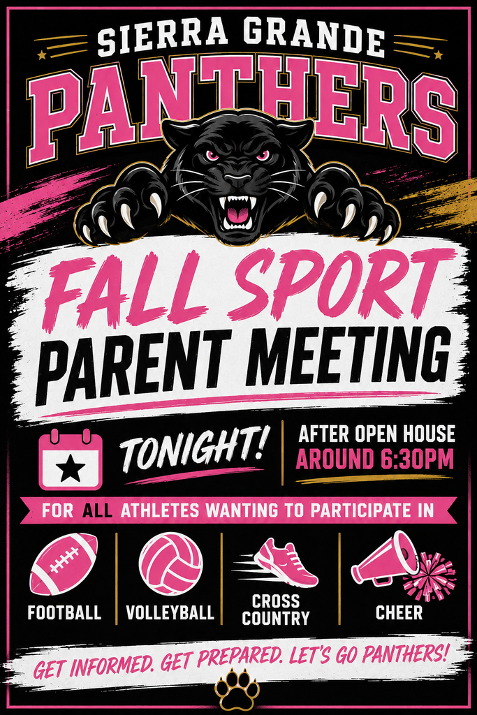fall sport parent meeting tonight