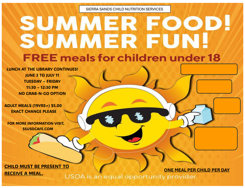 Summer meals 2025