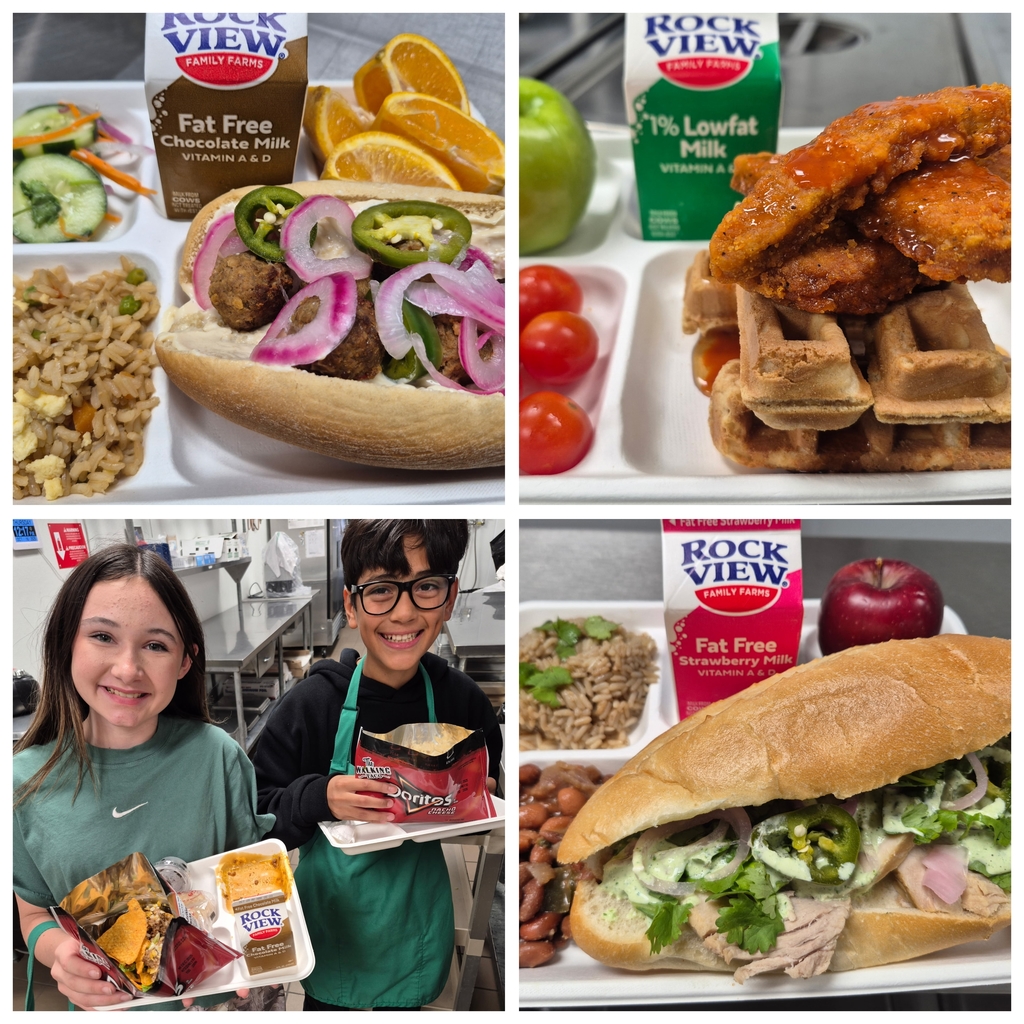 Banh mi, chicken and waffles, peruvian pork and happy students