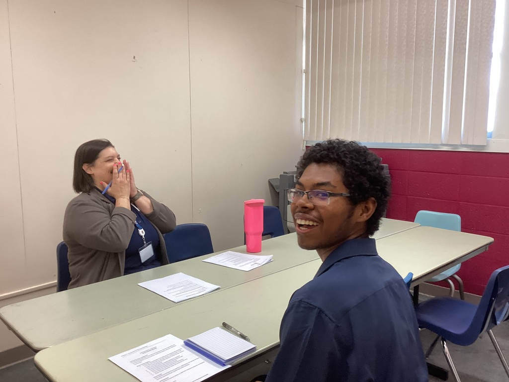 Pre-Apprenticeship student during a mock interview
