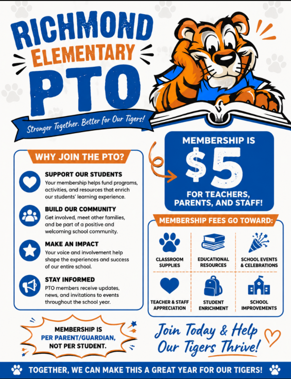 How to become a member of Richmond's PTO
