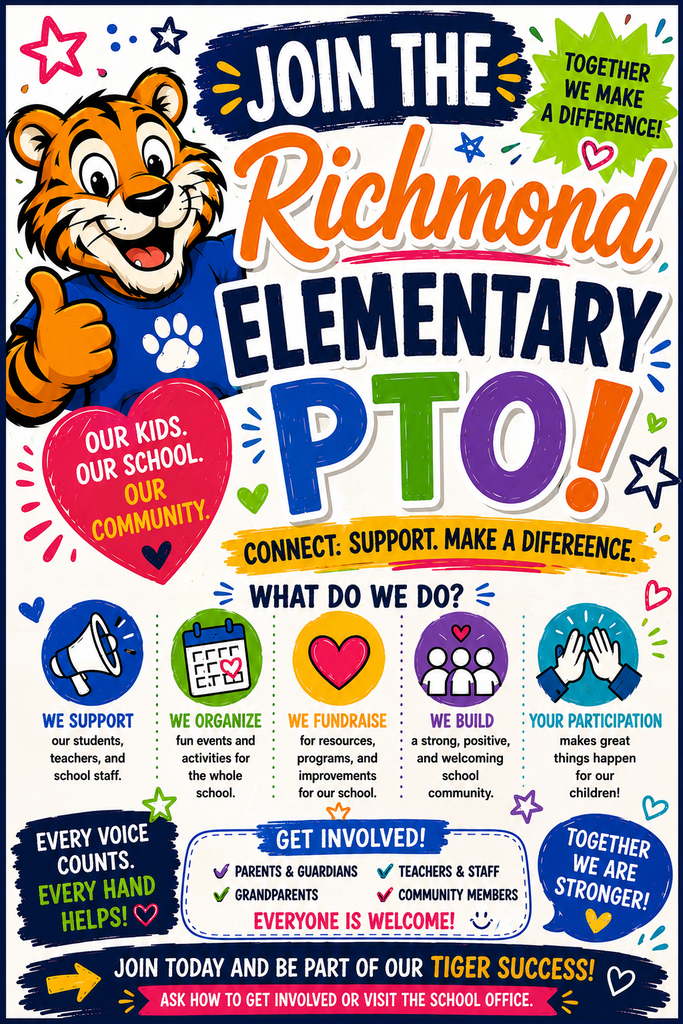Join the Richmond PTO flyer in English