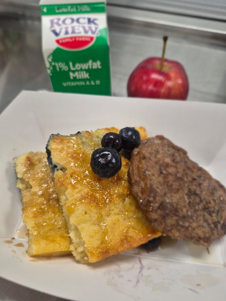 Sheet pan pancake and sausage