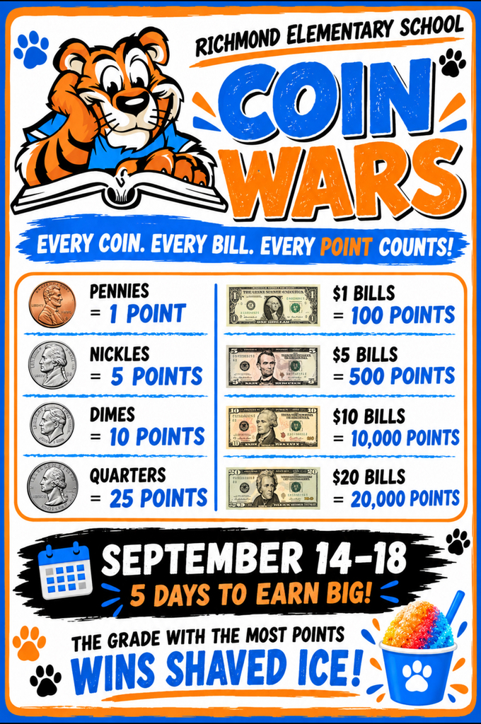 Coin Wars Information sheet!