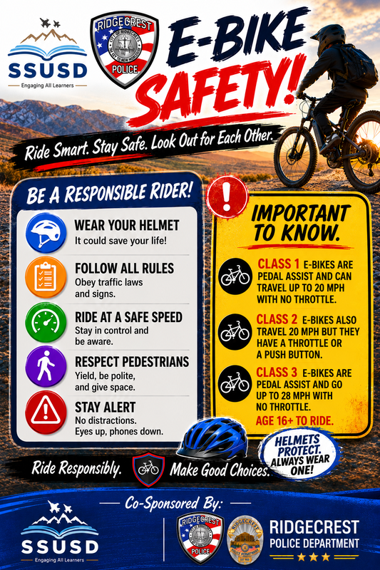 E-Bike Safety Poster
