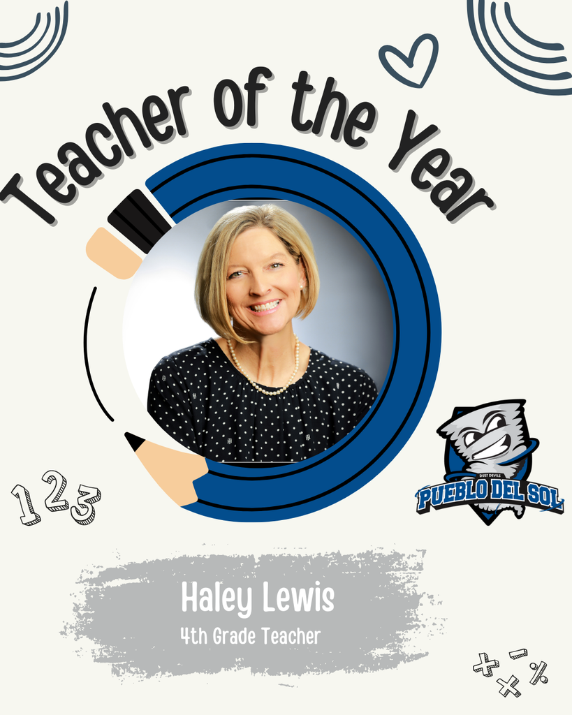 Mrs. Lewis Teacher of the Year PDS