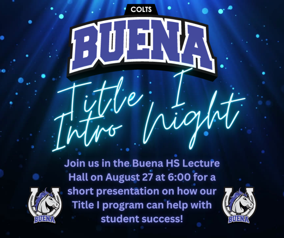 Title I Flyer