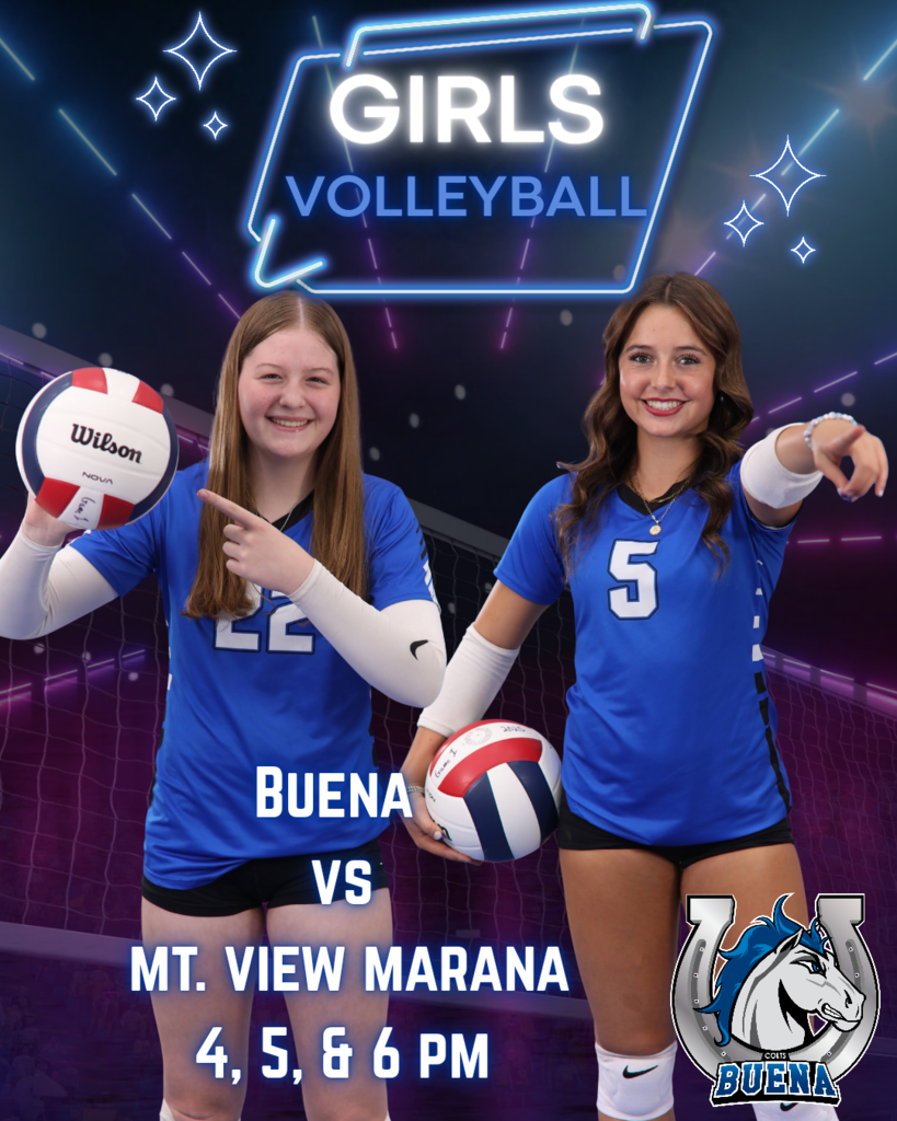 Girls Volleyball 9/2 poster