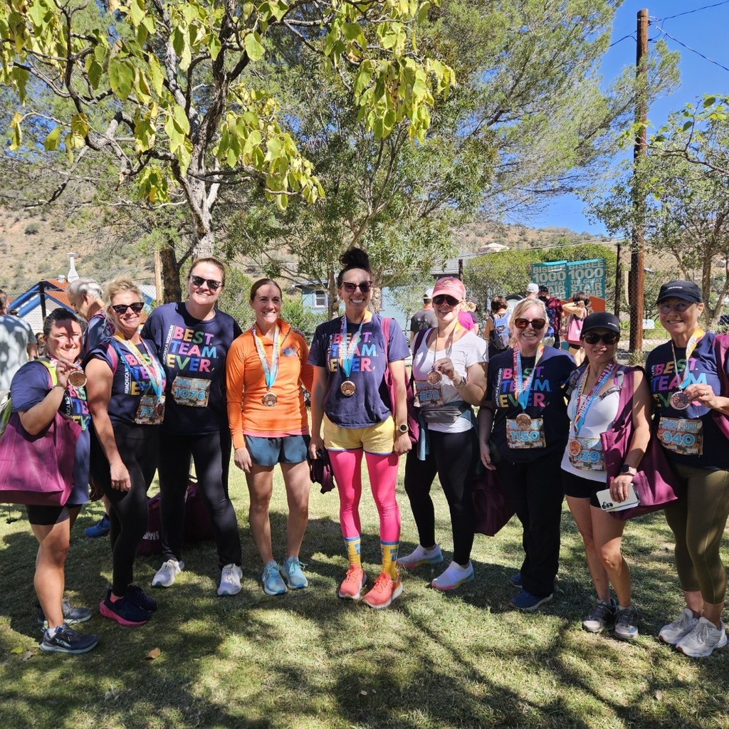 Over the weekend, some of our amazing teachers and staff competed in the Bisbee 1000 Stair Climb!

Tana LaPaglia (6th grade teacher) got a personal best time at 47:03! 

Mrs. Perez's daughter, Emily (a track star at Buena High School) placed 1st in her age category! 

Next year, HM invites all families and staff to join the fun! 

We can do hard things too 💪 
