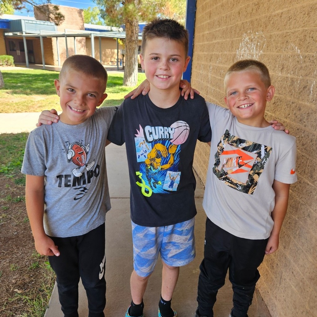 Huachuca Mountain wants to wish our very own, Landon Smith, Case Molesworth and Tyson Larrabee GOOD LUCK this weekend as they compete for the 8U Youth Football Conference CHAMPIONSHIP against the Rams! These 3rd graders are amongst 24 teammates all spread throughout SVUSD public schools! Go get 'em Colts! 