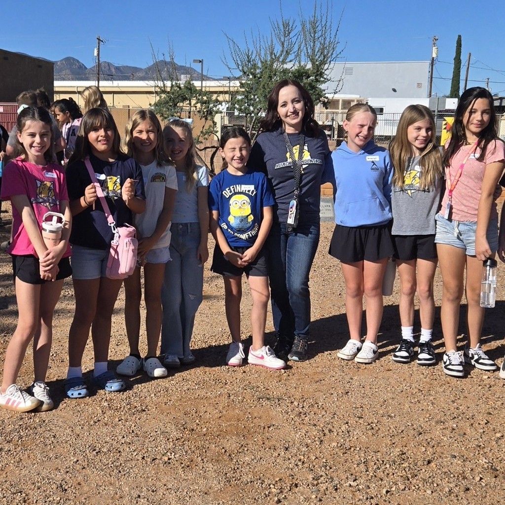 Mrs.Vinch's class was given the opportunity to help pilot a new field trip program through the Sierra Vista historical society. 