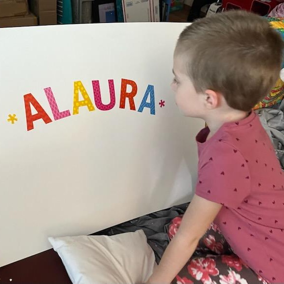 VM student receives gifts from Village Meadows PTO and surrounding schools