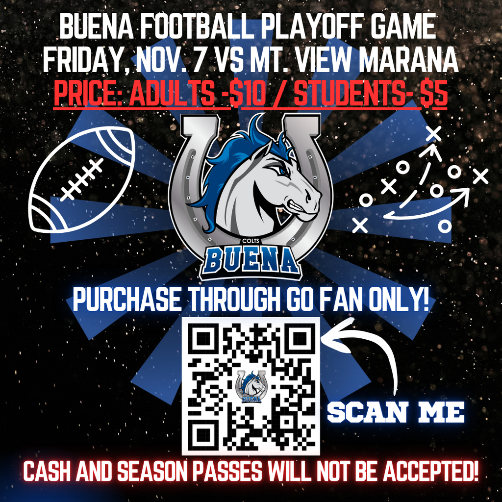 Buena Football Playoff Game Go Fan Information (2)