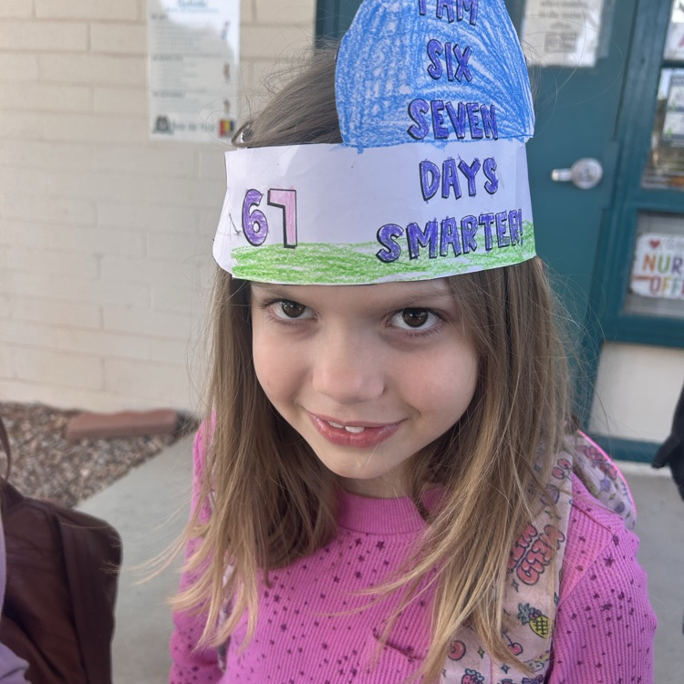 Teachers and students at Village Meadows had fun celebrating the 67th day of school.