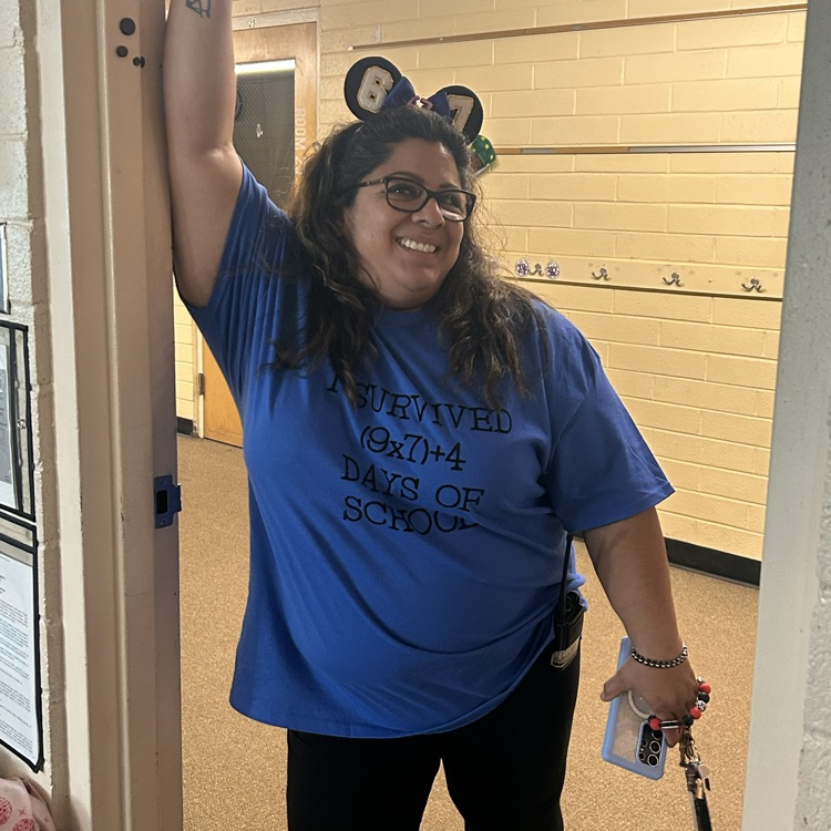 Teachers and students at Village Meadows had fun celebrating the 67th day of school.