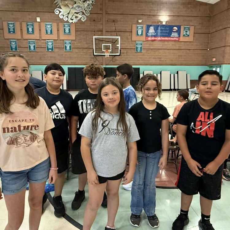 Emmy, Carlos, Jacob, Serenity, Danielle, Isaac