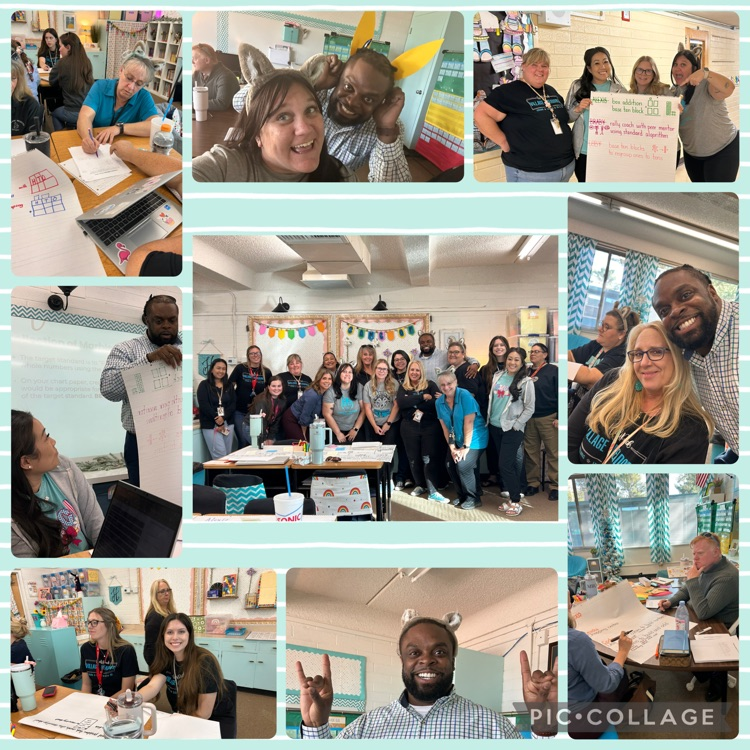 Dr. Buck visited Village Meadows to check out math centers and to lead a professional development for the teachers