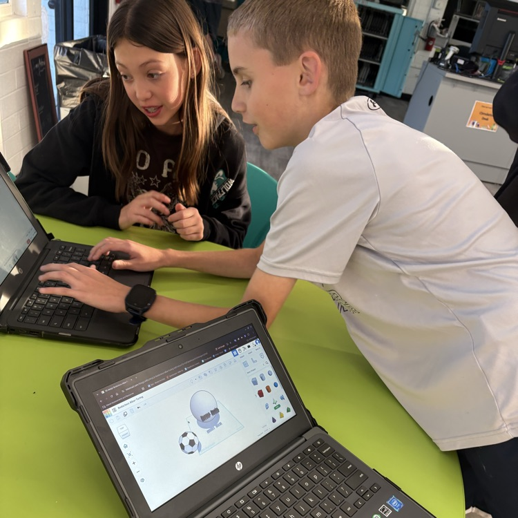 5th and 6th graders joined VM 3D Print Club!