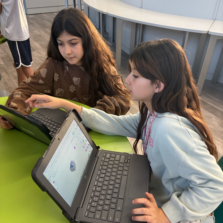 5th and 6th graders joined VM 3D Print Club!