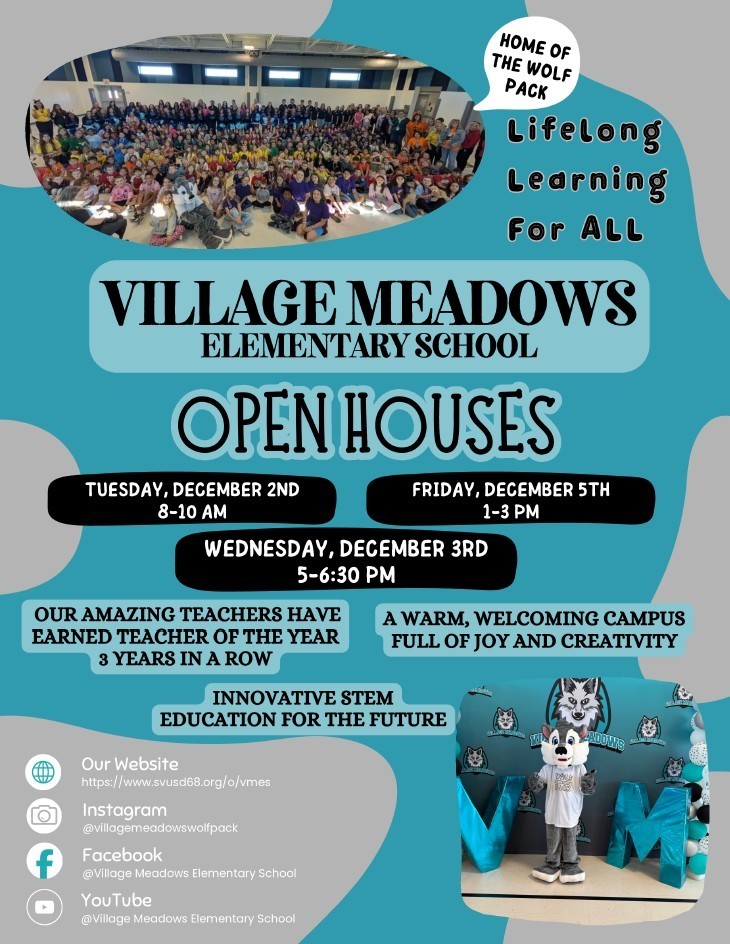 Village Meadows Open House