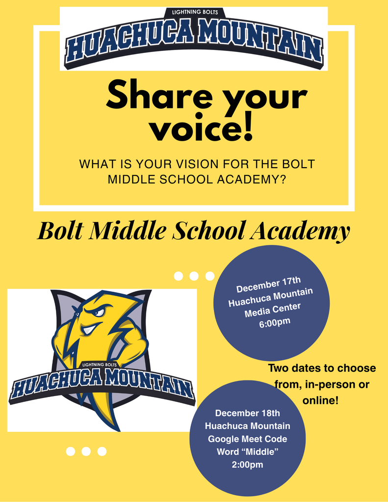 Bolt Middle School Academy