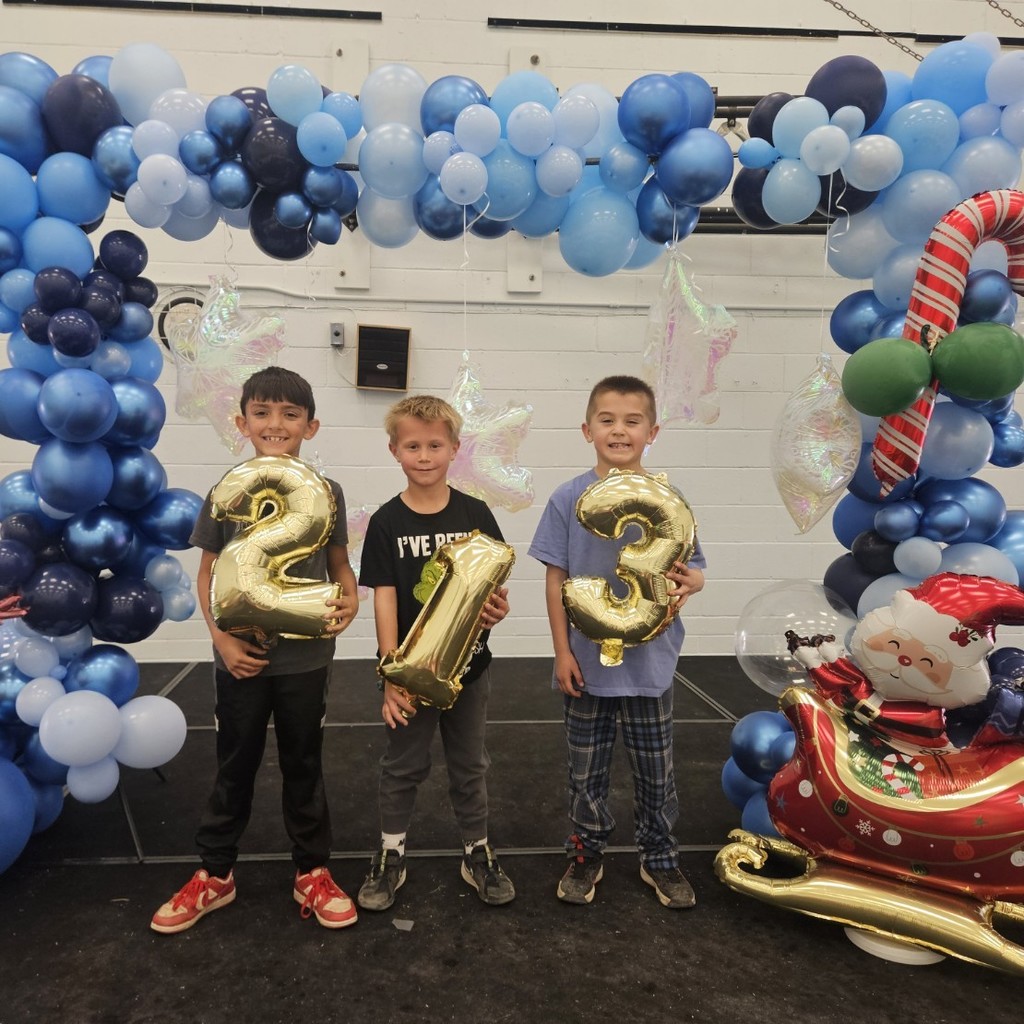 Our students got to compete in the Grinch Race today! We even got a special visitor from the Grinch himself! 