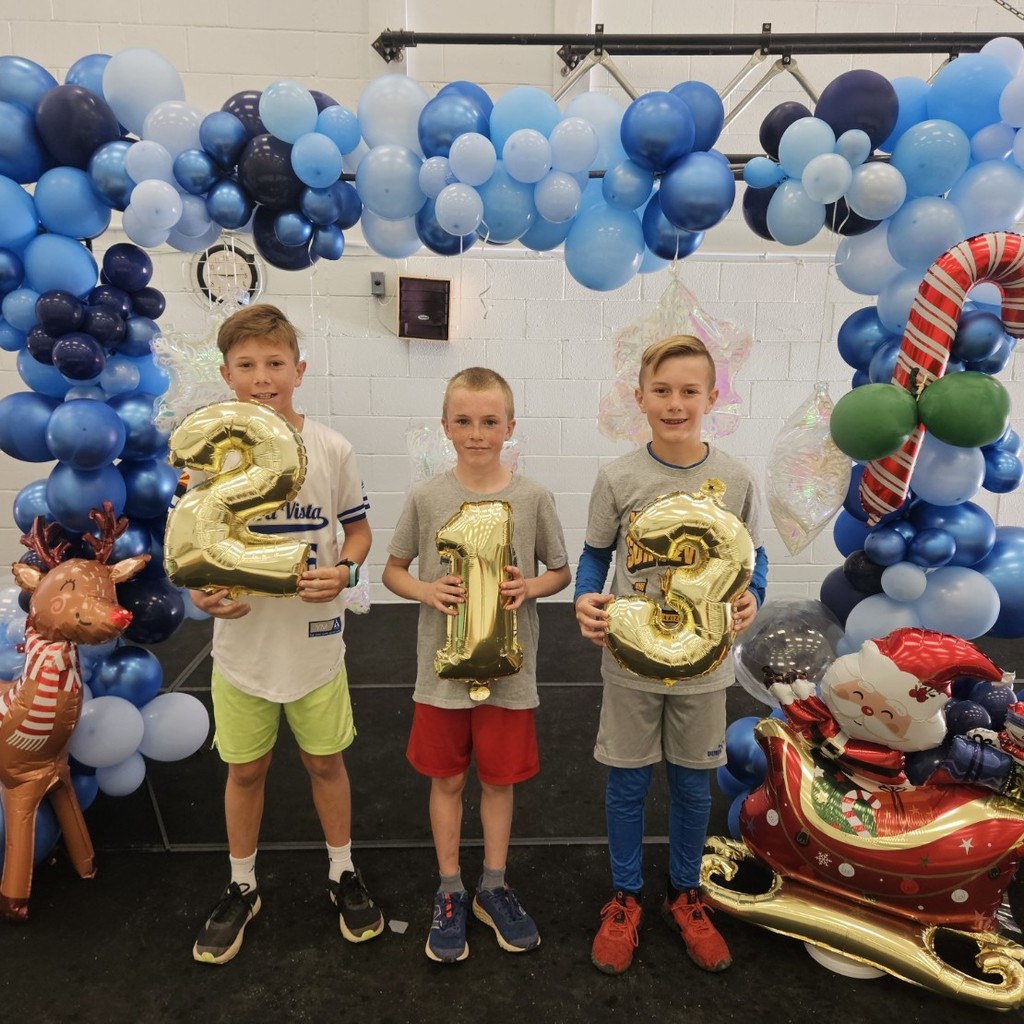 Our students got to compete in the Grinch Race today! We even got a special visitor from the Grinch himself! Here are a few of our winners! 