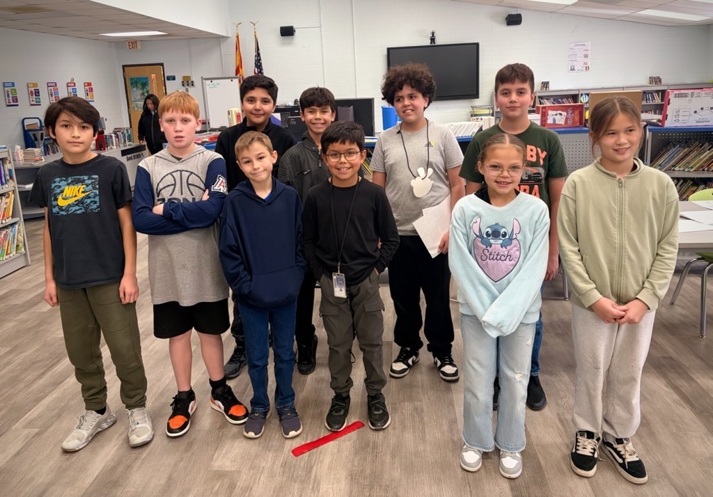 Congratulations to Our Spelling Bee Champions! Pueblo Del Sol Elementary School is proud to celebrate our Spelling Bee winners! Congratulations to our champion, Adrian Vasquez, and our runner-up, Andre Monter! Both students will move on to represent our school at the District Spelling Beeβbest of luck! We also want to recognize all of our amazing participants for their hard work and dedication: Third Grade: Jose Pichardo Jesse Sattewhite Carter Faast-Schmitt Sebastian Flores Fourth Grade: Aidan Vasquez McKenzie Cope Gabrielle Faus Chad Hinchcliff Fifth Grade: Isaac Salinas Derek Doener Sixth Grade: Adrian Vasquez Andrew Garcia Andre Monter Marco Banuelos-Castro We are so proud of each and every student who participated. Way to show your spelling skills and school spirit!