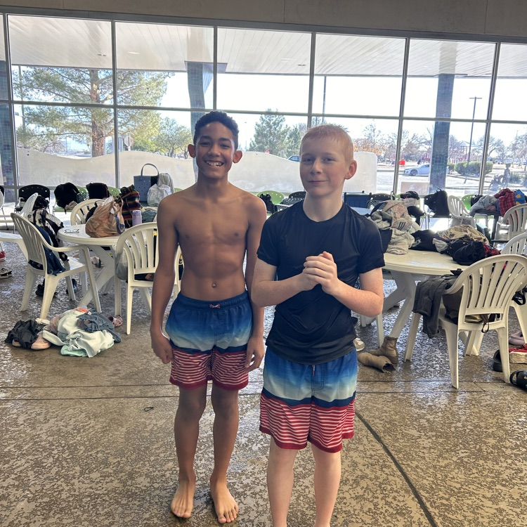 Students celebrated their success and hard work with a trip to The Cove