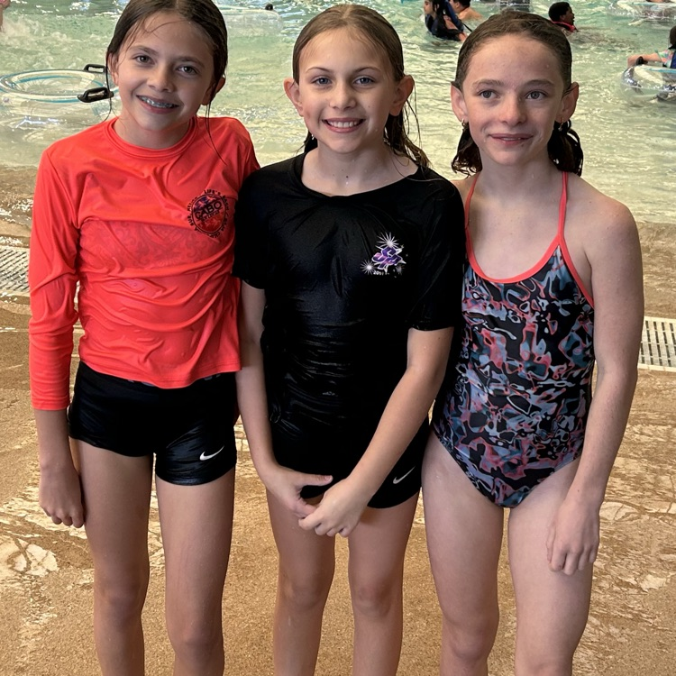 Students celebrated their success and hard work with a trip to The Cove.