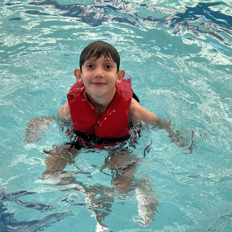 Students celebrated their success and hard work with a trip to The Cove.