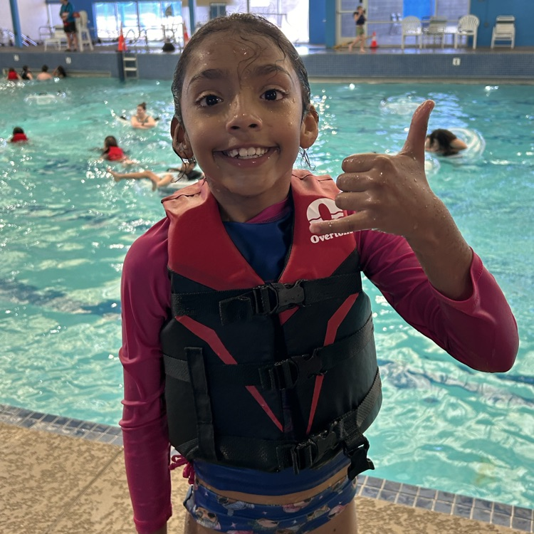 Students celebrated their success and hard work with a trip to The Cove.