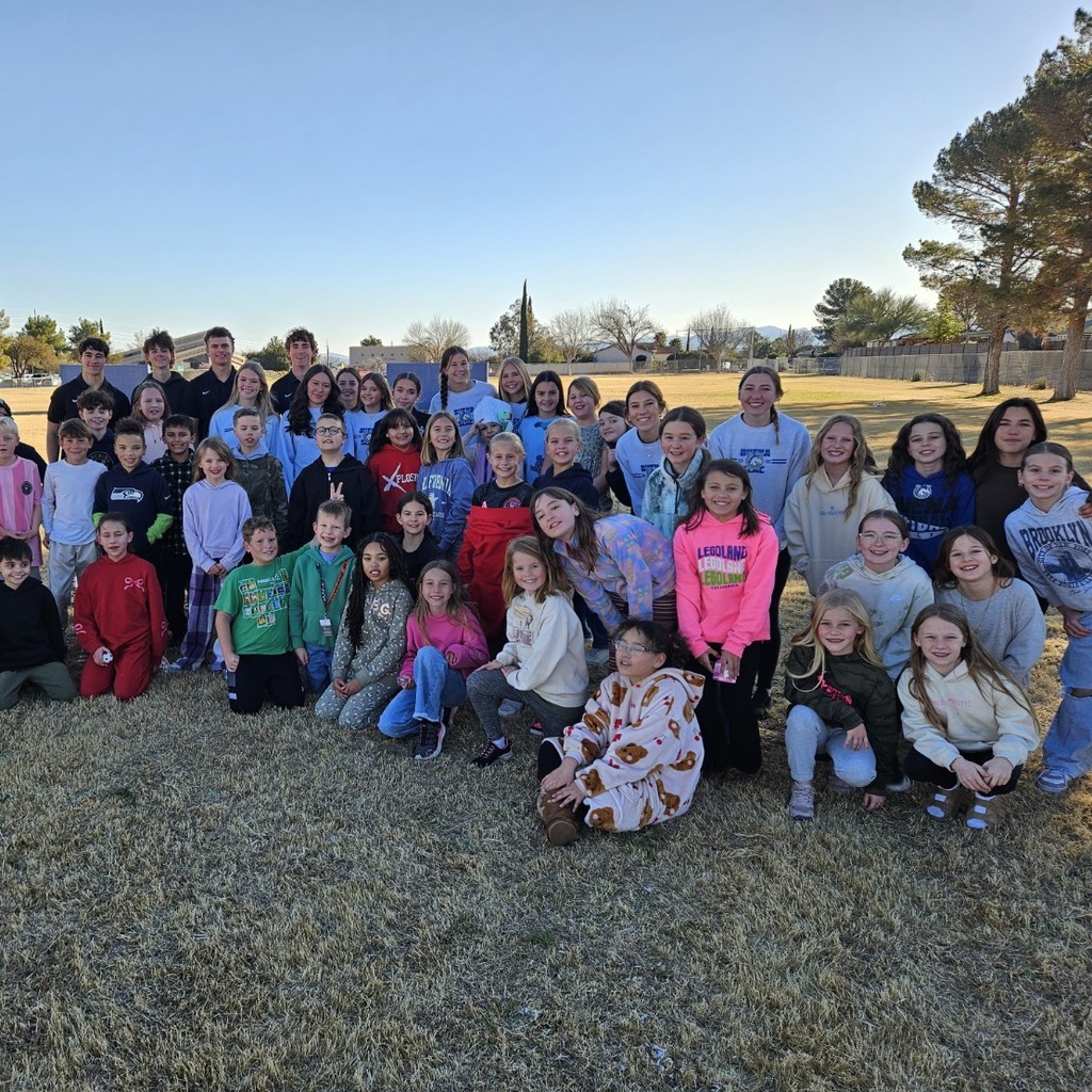 What a morning! The Buena SLAC kids came to play kickball and snowball with our student's who purchased the opportunity through PBIS! Third grade came the closest to beating the high schoolers but fell short 6 to 7. It is so amazing to see our past Lightning Bolts come back and have fun with future Buena Colts!