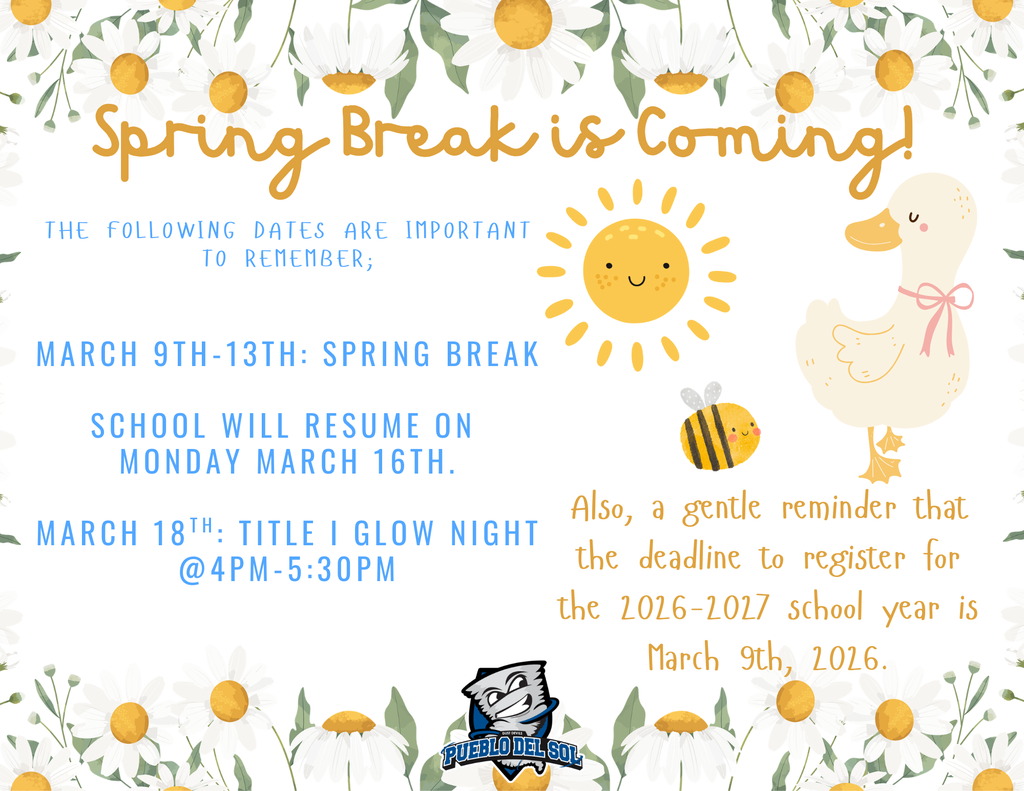 Spring Break is coming! (1)